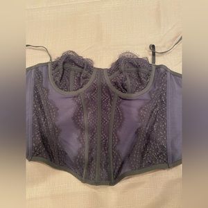 Purple/blue corset top from urban outfitters